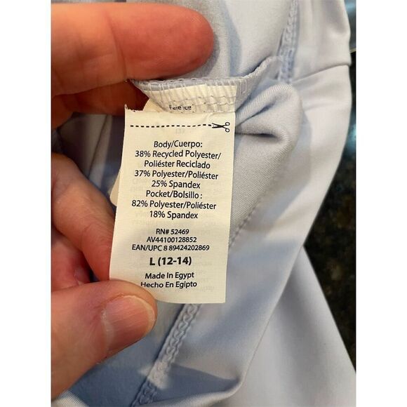 Avia Women's Track Jacket Size L Silver Sport-Wick Stretch Pullover - Picture 9 of 10